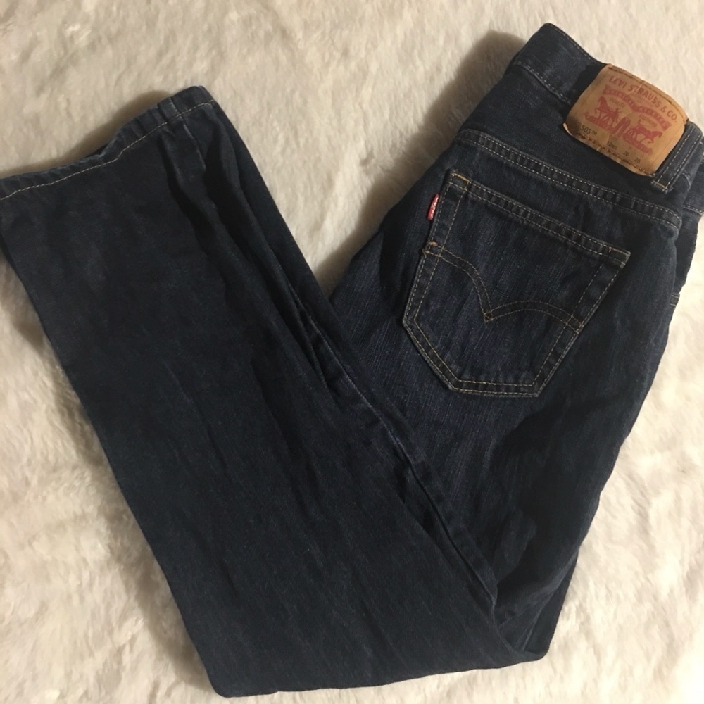Levi’s 505 Regular Fit Boys Jeans Size 12